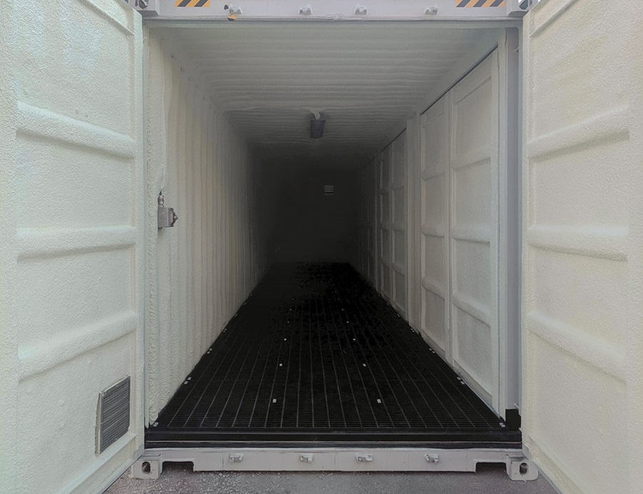 40&rsquo;HC Chemical Storage w/4 x Side Doors - Container Express Services PTY LTD