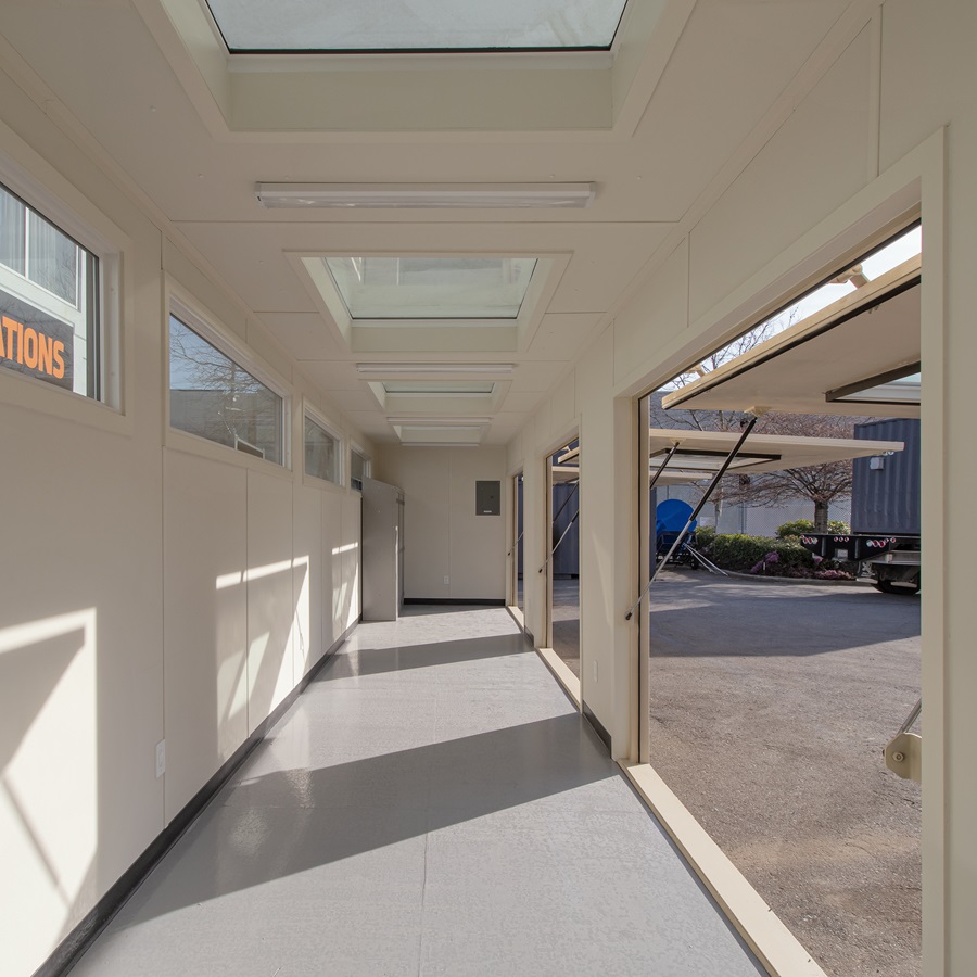 40&rsquo; Art Studio w/Flip up Doors - Container Express Services PTY LTD